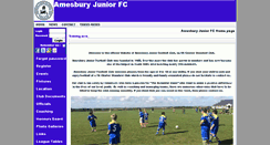 Desktop Screenshot of amesburyjuniorfc.hitsfootball.com