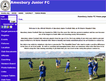 Tablet Screenshot of amesburyjuniorfc.hitsfootball.com